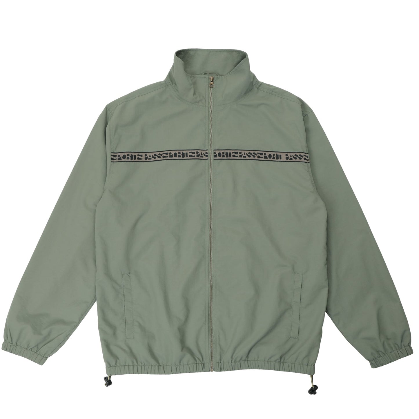 Pass~Port Rough Neg RPET Track Jacket Sage Pass~Port