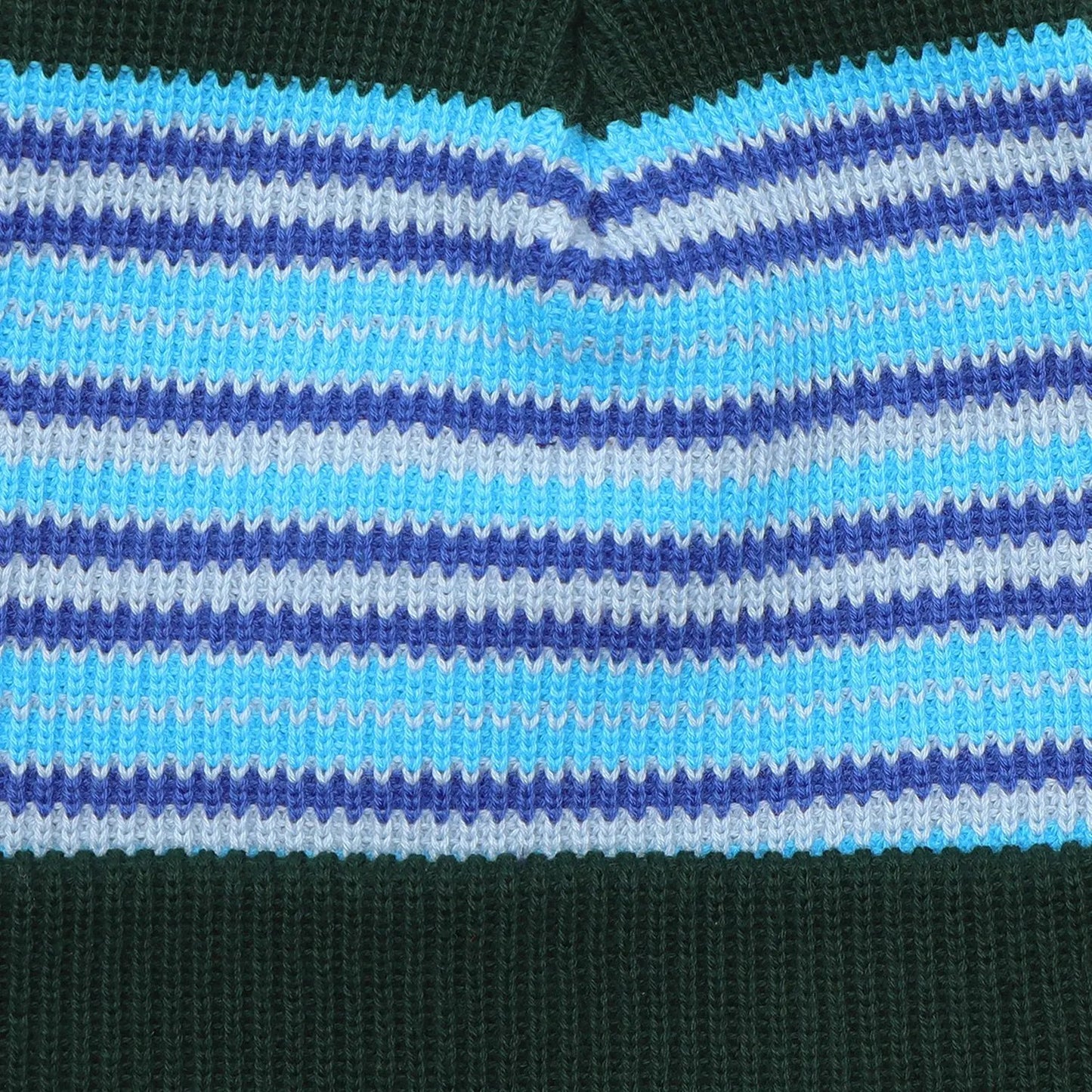 Pass~port Striped Organic Knit Beanie Jade