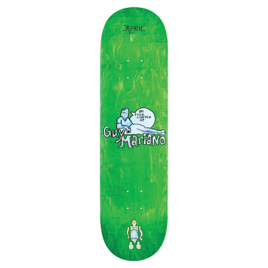 April skateboards Guy Mariano X Marc Gonzales artwork 8.25 APRIL skateboard
