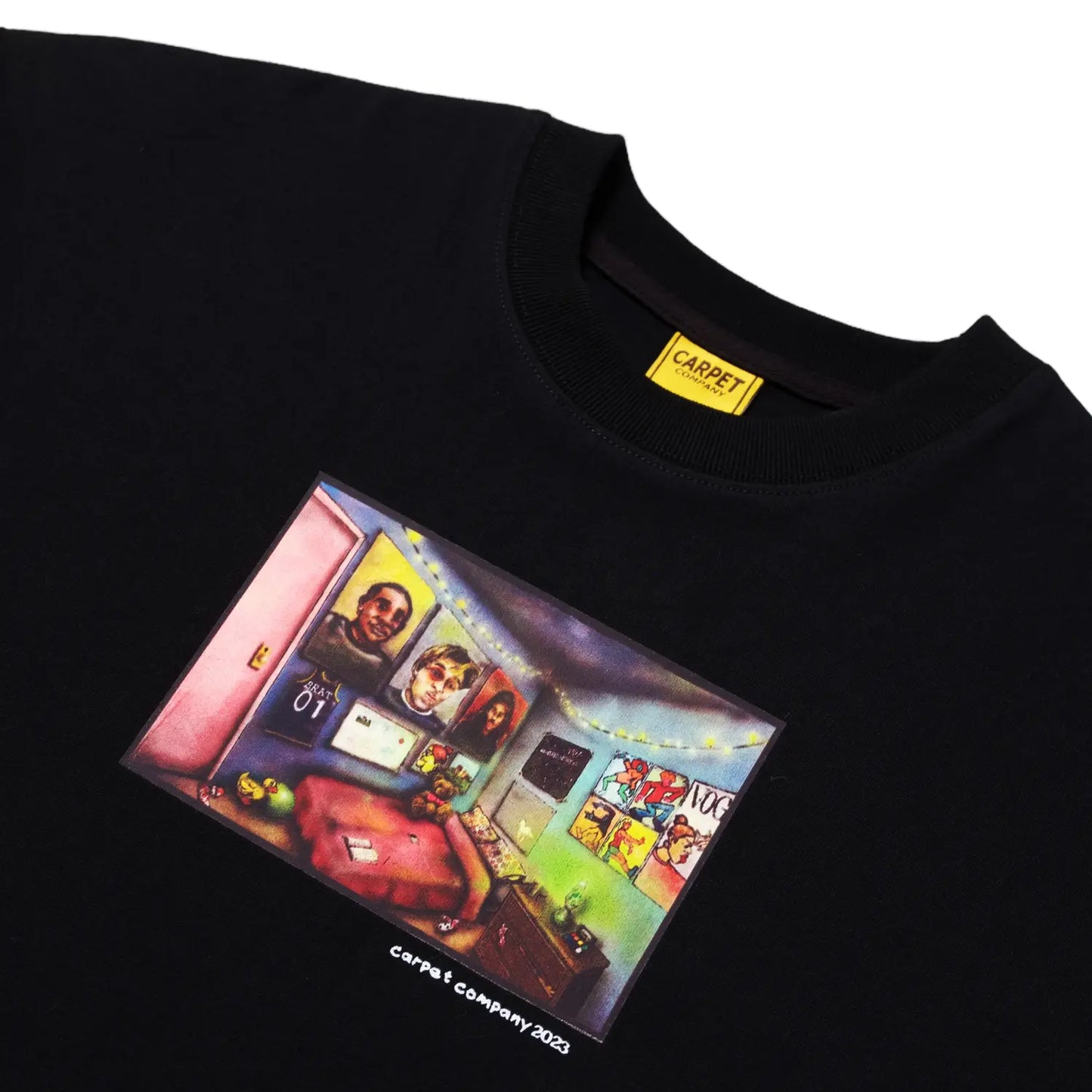 Carpet Bedroom Tee Black Carpet