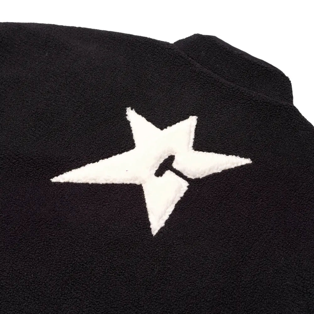 Carpet C-star fleece black Carpet