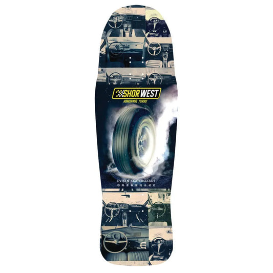 Evisen skateboard Shor West abnormal turbo deck 10.34 Evisen