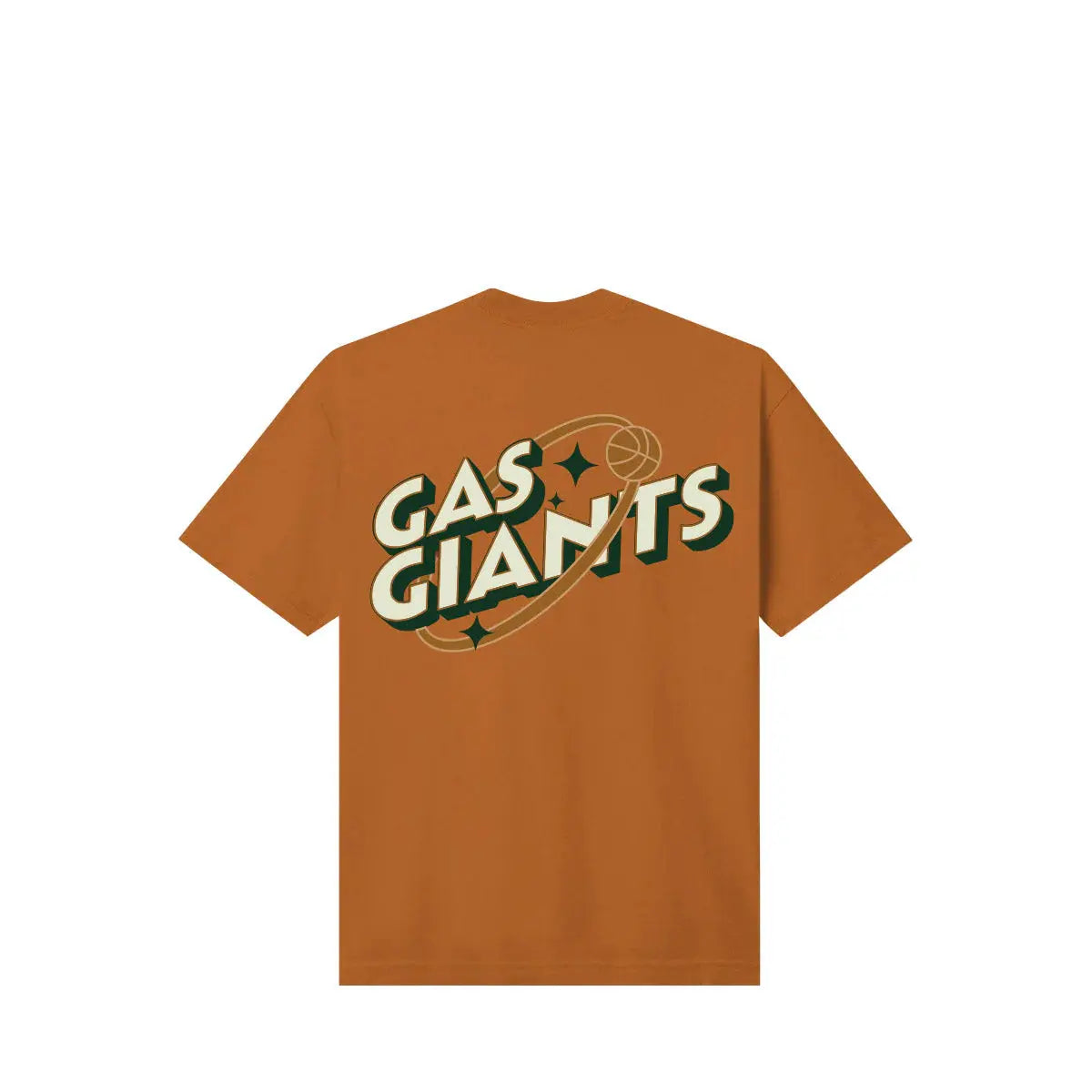 Gas Giants -Giant Orbit- Tee burnt orange Gas Giant