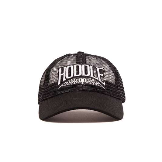 HODDLE HEART TRUCKER CAP BLACK / WHITE Hoddle