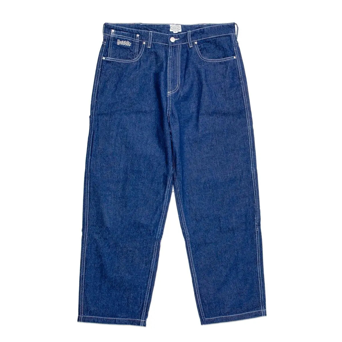 HODDLE 16o DENIM RANGER JEAN INDIGO DENIM/WHITE STICH Hoddle