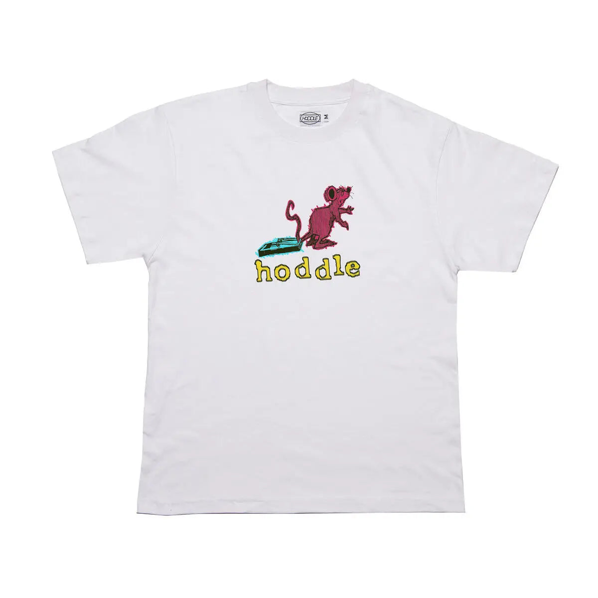 HODDLE RAT TRAP TEE WHITE Hoddle
