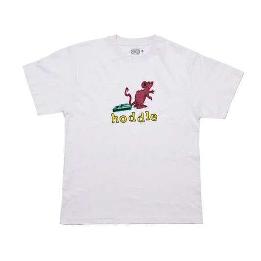 HODDLE RAT TRAP TEE WHITE Hoddle