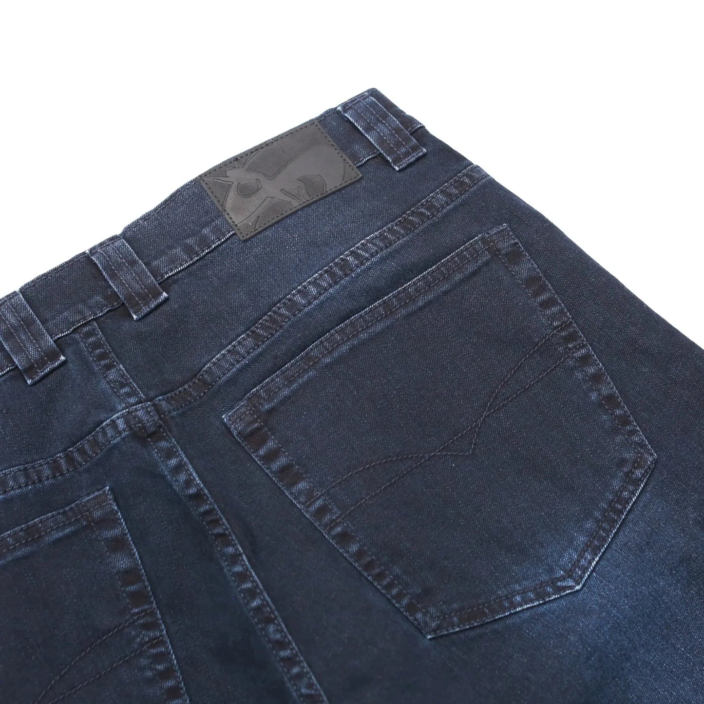 Yardsale Ivory Slub Jeans (Dark Denim) YARDSALE