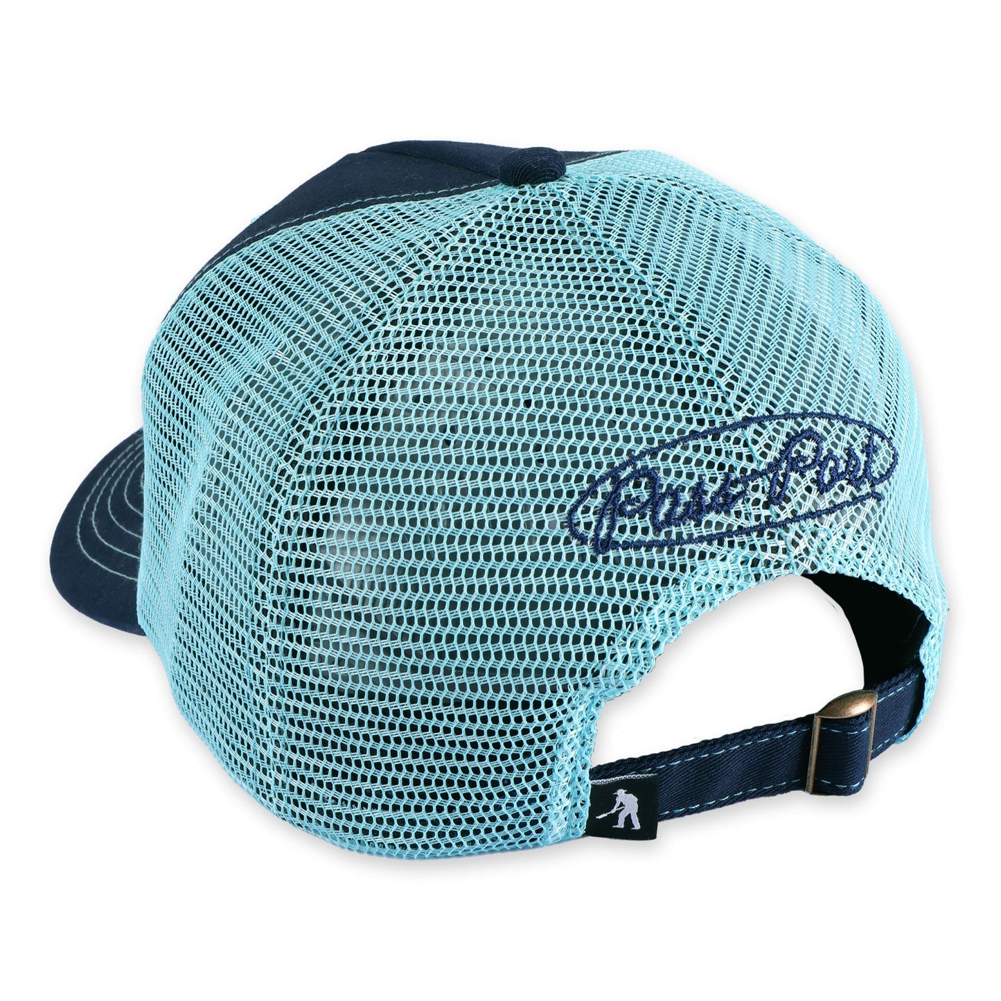 Pass~port Over It Packers Trucker hat Navy Pass~Port