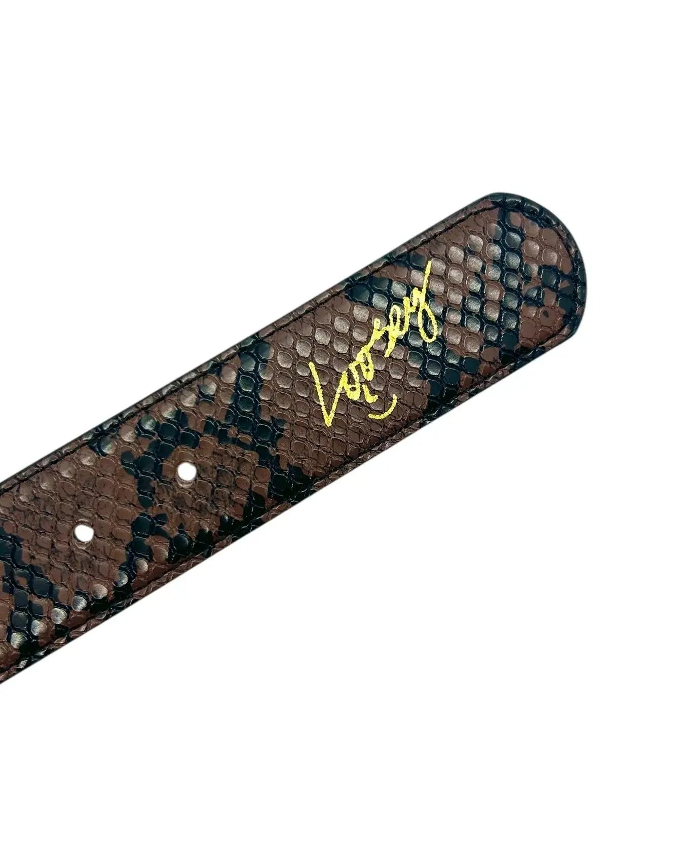 LOOSEY LOVE YOU Slither brown - ABU shop