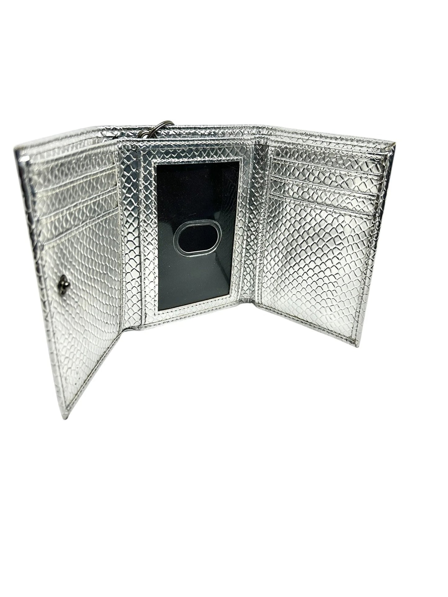 LOOSEY LOVE YOU Metallic Silver Chain Gang Loosey love you