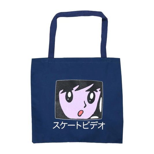 Quasi Video Dept.Tote Bag Navy Quasi