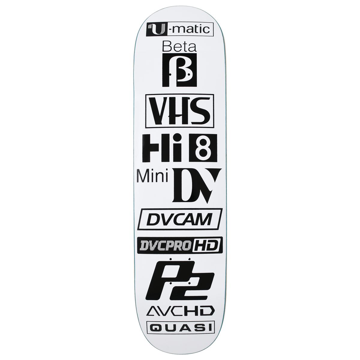 Planche de skate Quasi Formats Deck de 8,25 pouces, skateboard robuste avec graphique unique, pour skateurs de tous niveaux.