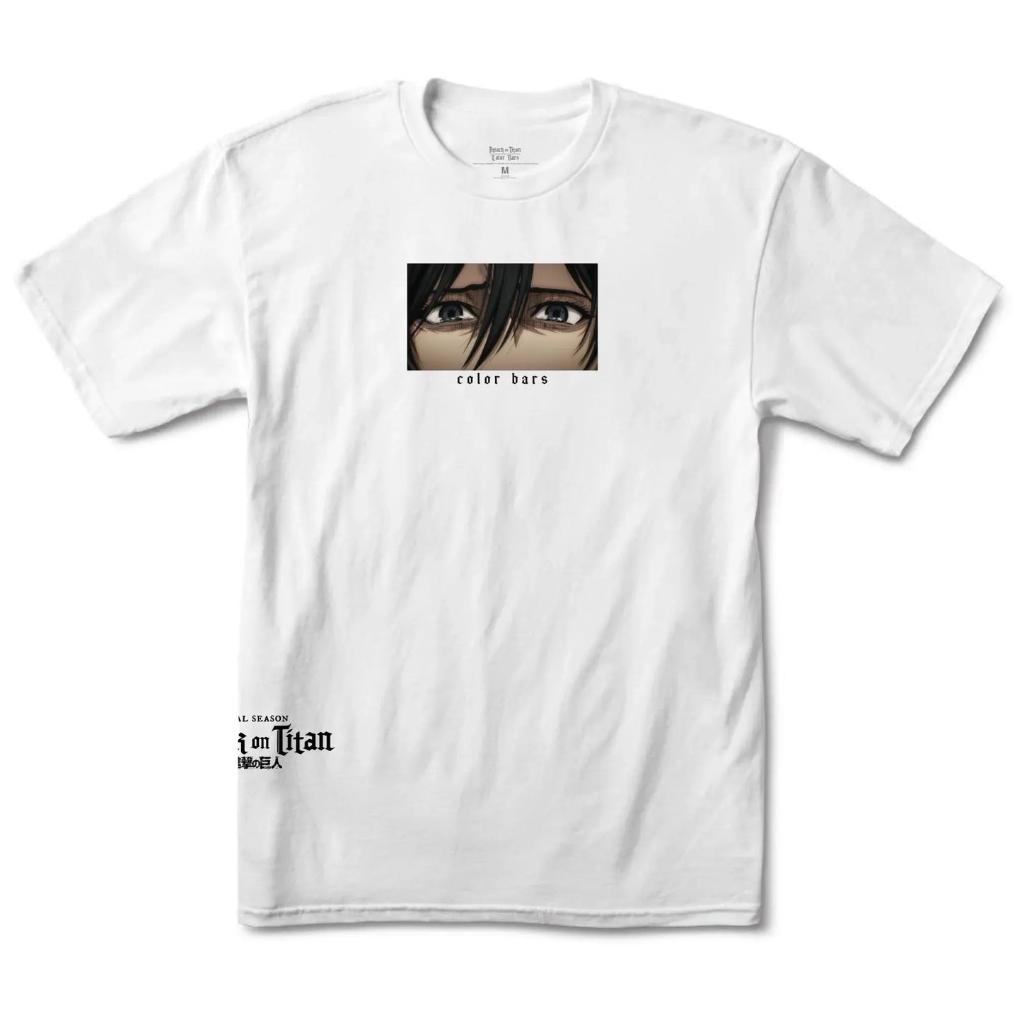 Color Bars Witness Tee White Color Bars