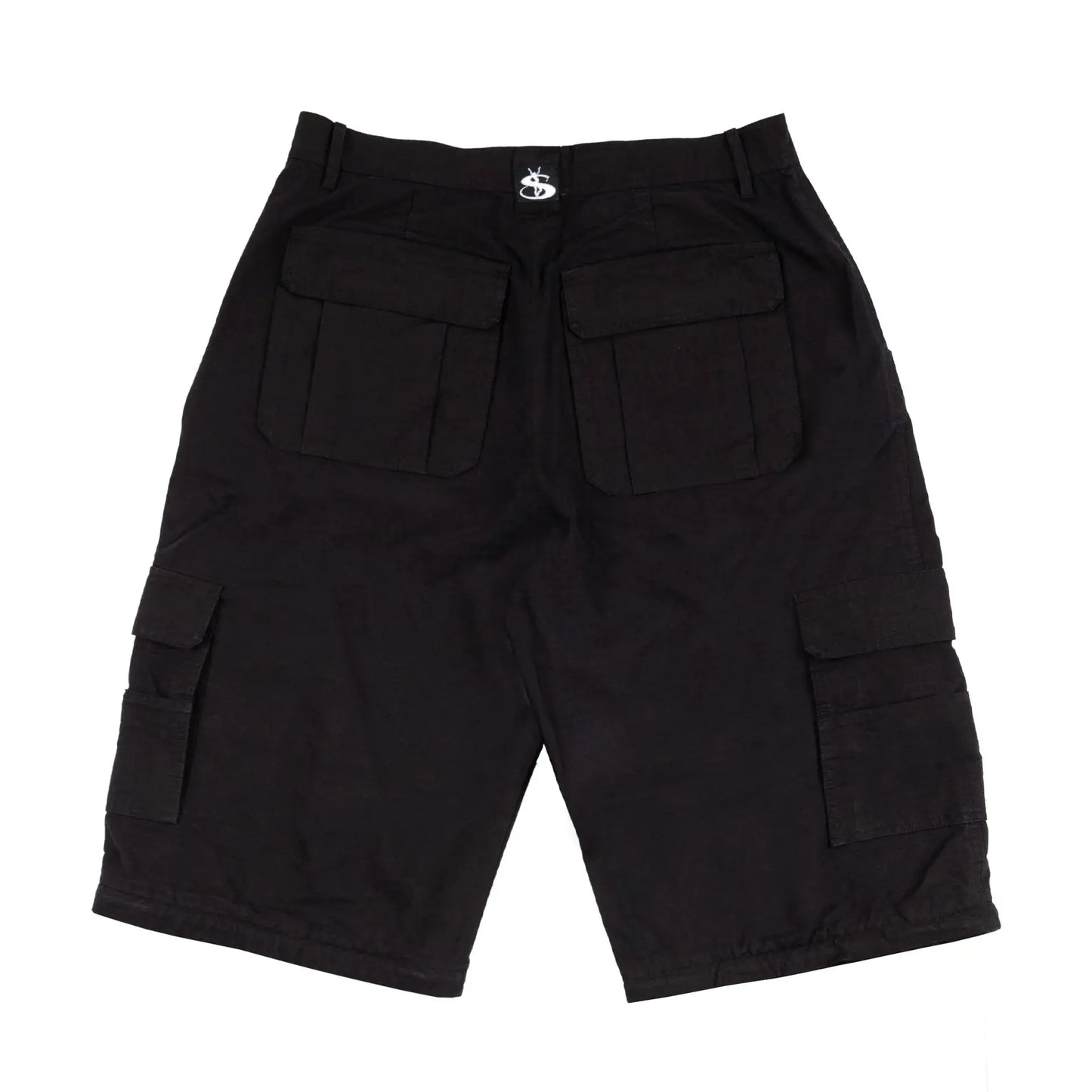 YARDSALE Phantasy Ripstop Cargo Zip-off Shorts (Black) YARDSALE