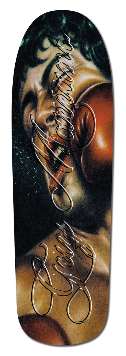 Planche de skateboard APRIL Guy Mariano Knockout 1990 Shape, deck de skateboard robuste et vintage.