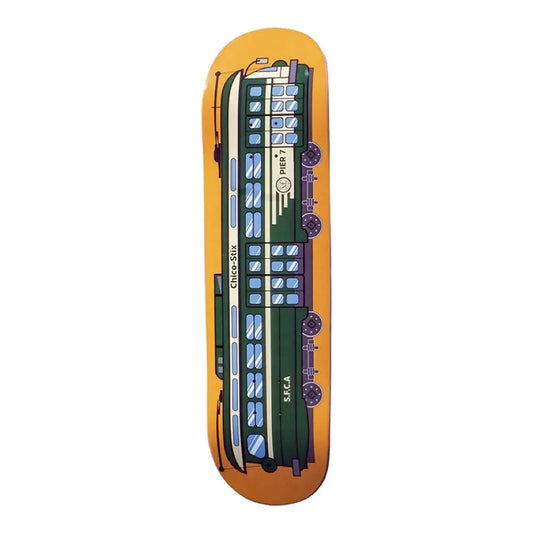 Chicostix skateboards SF trolley serie -pier7-deck CHICOSTIX