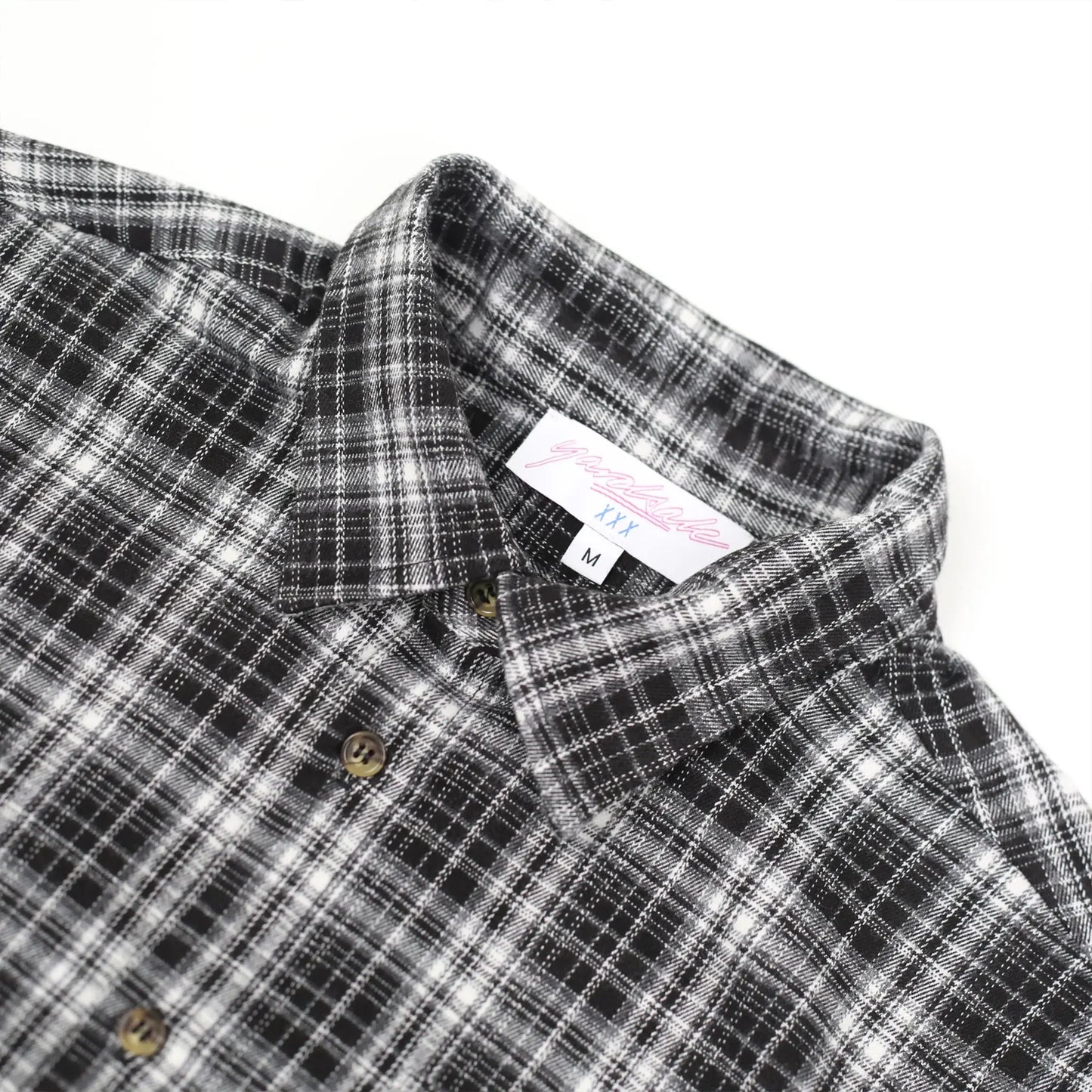 YARDSALE FADED PLAID SHIRT YARDSALE