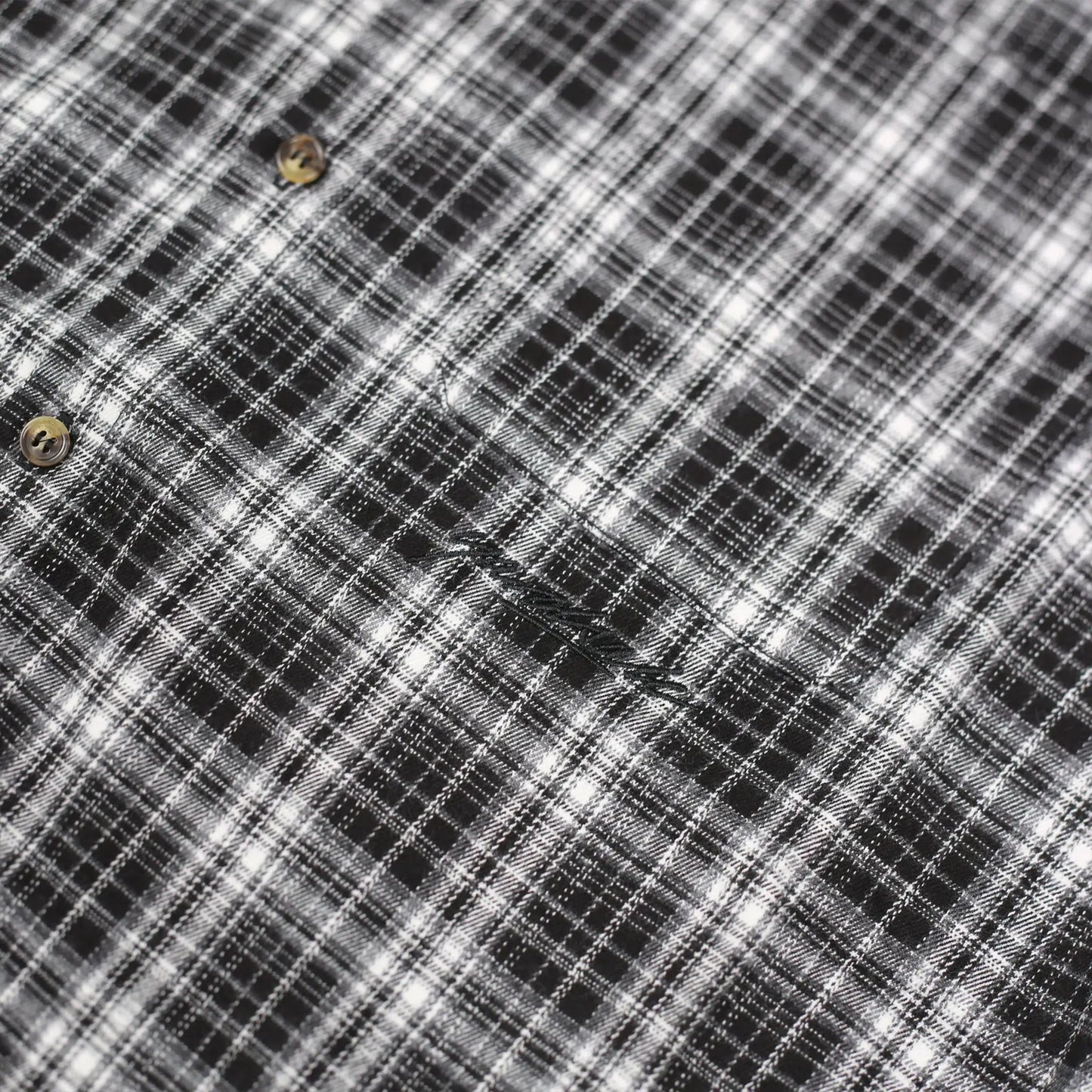 YARDSALE FADED PLAID SHIRT YARDSALE