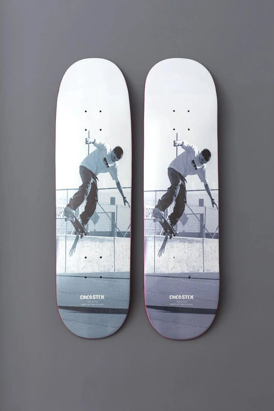 Chicostix 1995 Tobin Yelland x Chico Photo Deck and 11x4 Print CHICOSTIX