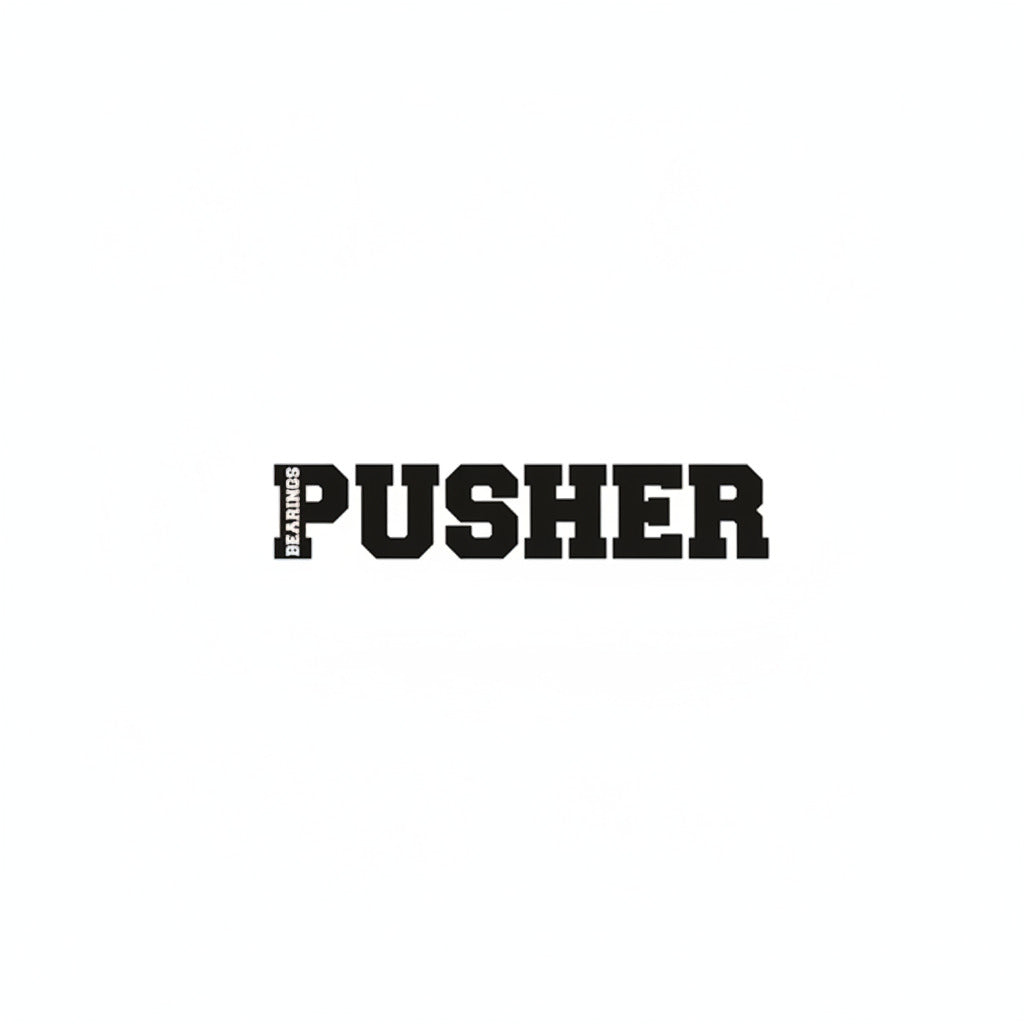 Roulement Pusher Grinder Pack Abec 9 avec logo Pusher, haute performance pour skateboards et longboards.
