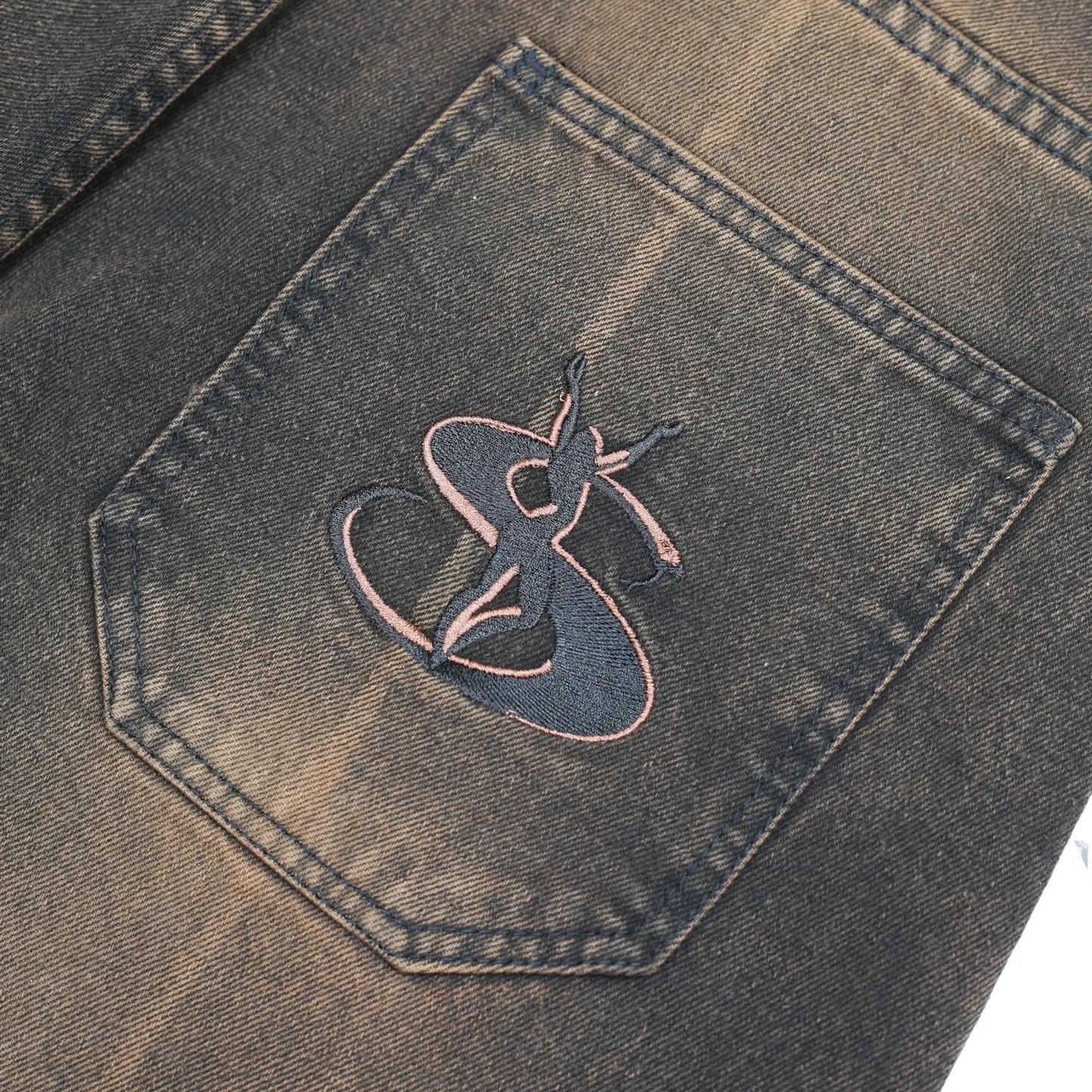 Yardsale Bleached Phantasy pants (bronze) YARDSALE