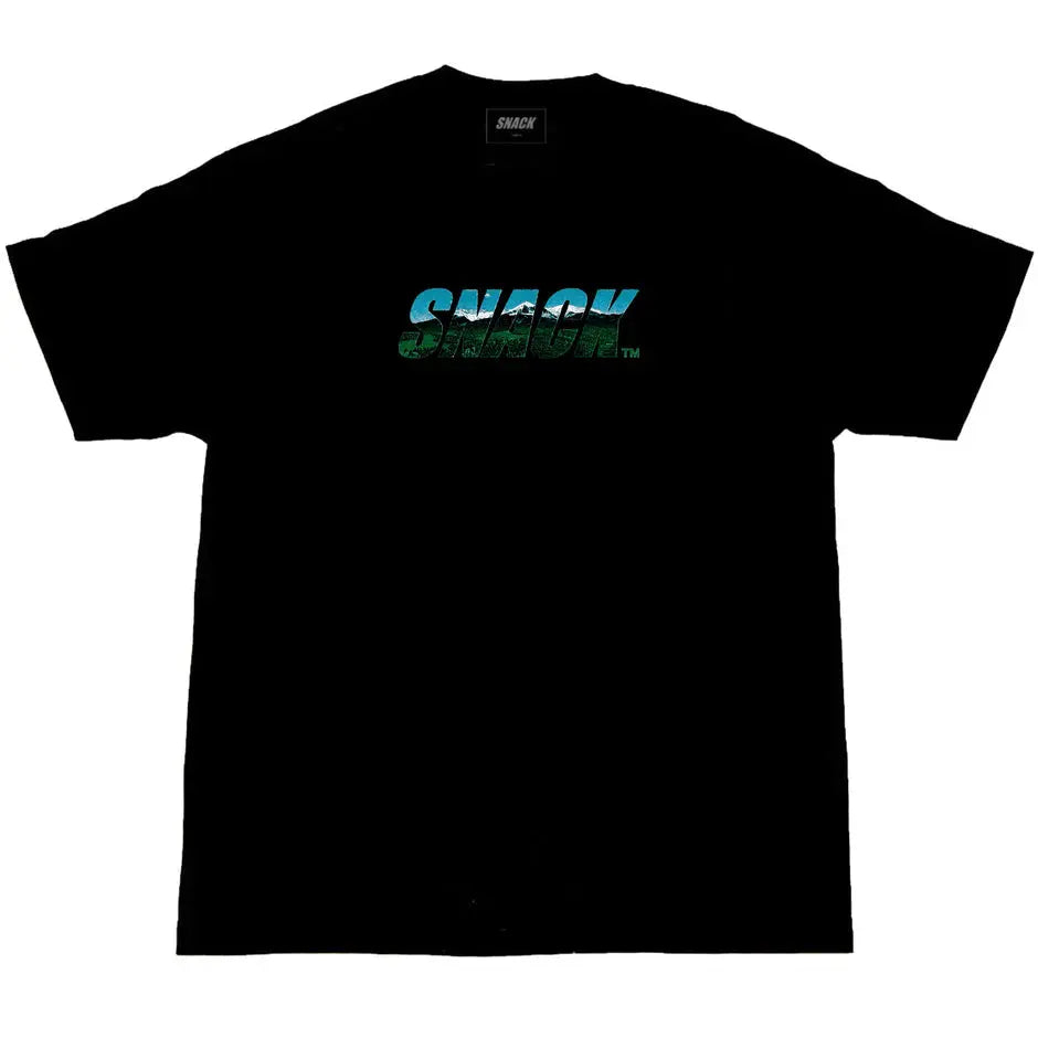 Snack TERRAIN TEE - BLACK SNACK