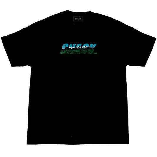Snack TERRAIN TEE - BLACK SNACK