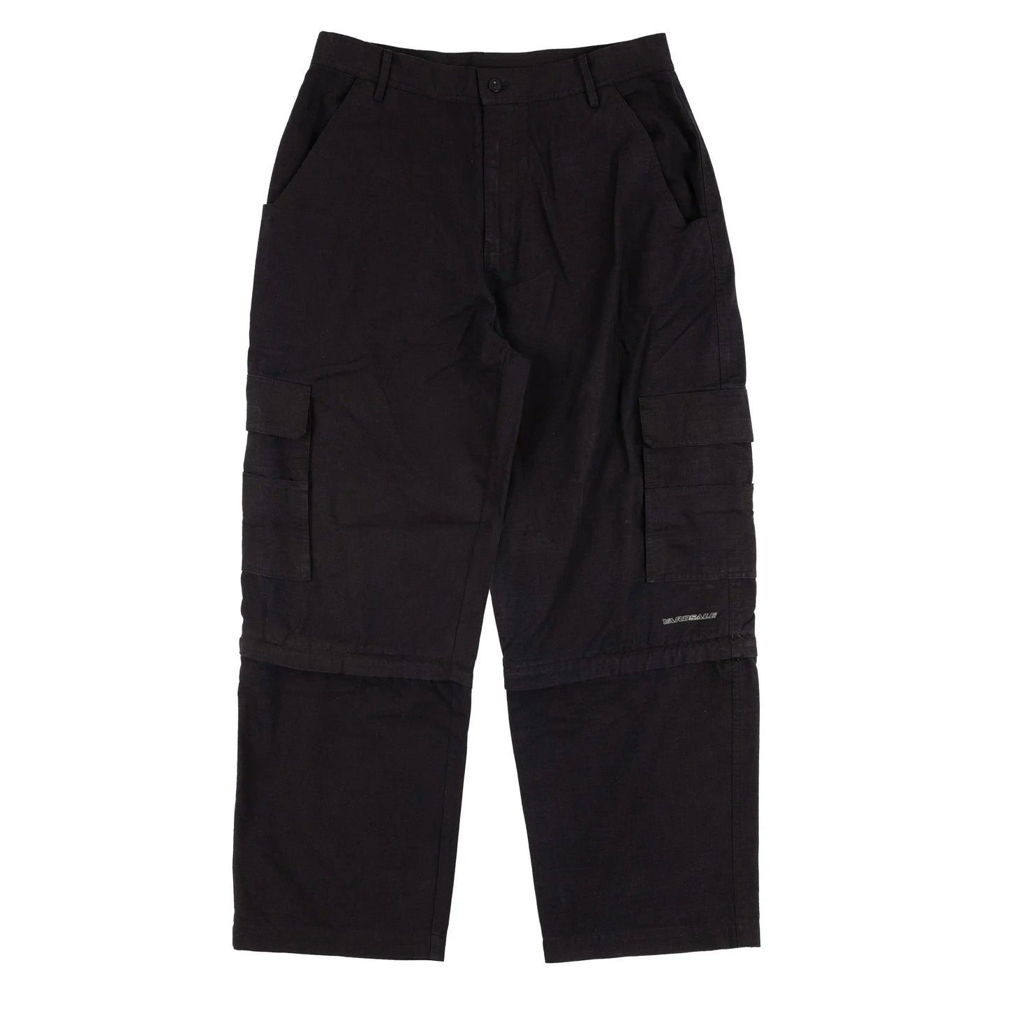 YARDSALE Phantasy Ripstop Cargo Zip-off Shorts (Black) YARDSALE