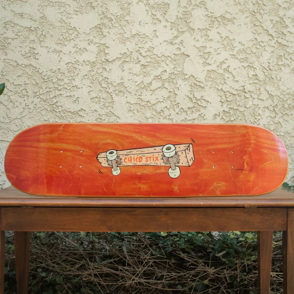 Chico Stix Skateboard 2x4 Logo CHICOSTIX