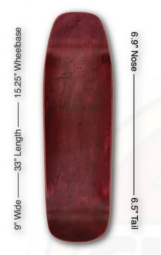 ABU BLANK DECK Frankenstein W6 Shape 9.0 ABU