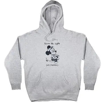 SNACK SEEIN THE SIGHTS HOODIE grey SNACK