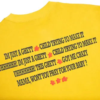 CARPET Hood Baby Tee Yellow Carpet