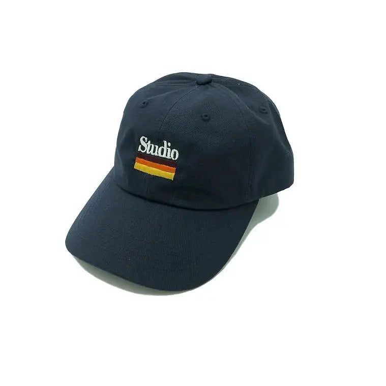 STUDIO Mellow Stripes Dad Hat Navy STUDIO