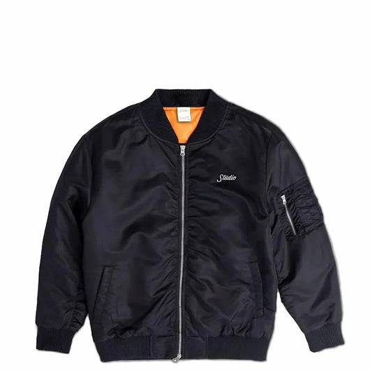 STUDIO BOMBER  Jacket Black STUDIO