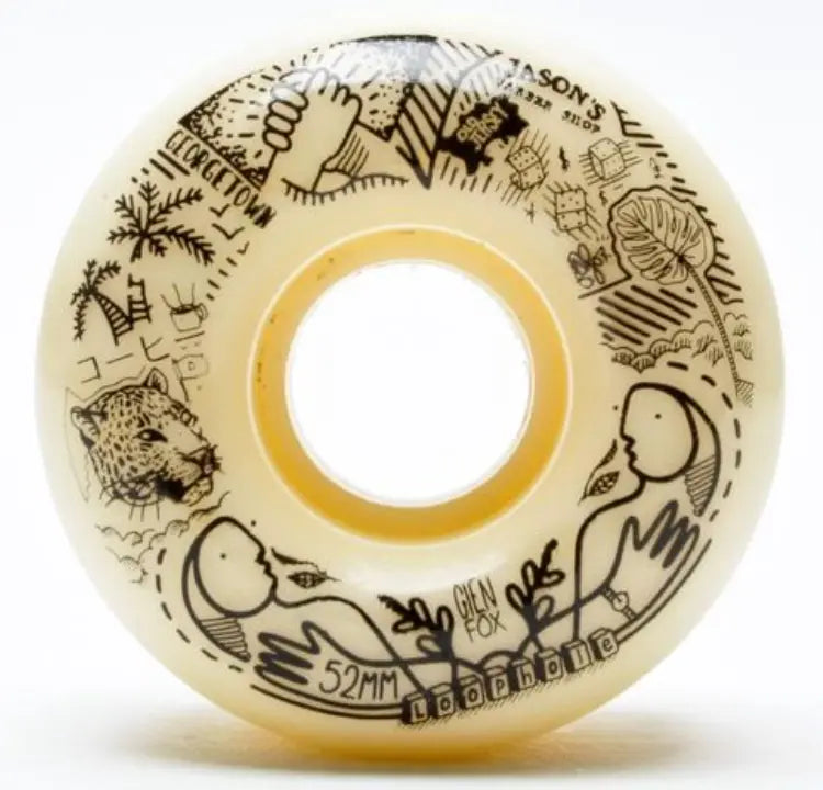 LOOPHOLE 52mm Teardrop -Glen Fox LOOPHOLE WHEELS