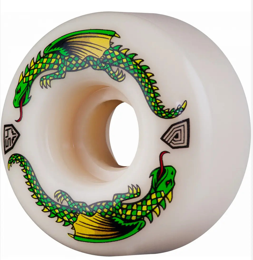 Powell Peralta 93A DF Green Dragon V4 54mm White POWELL