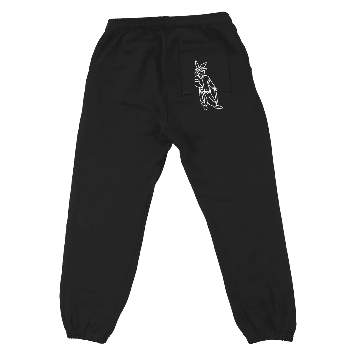 PARADISE NYC BUNNY PIMP SWEATS BLACK PARADISE NYC