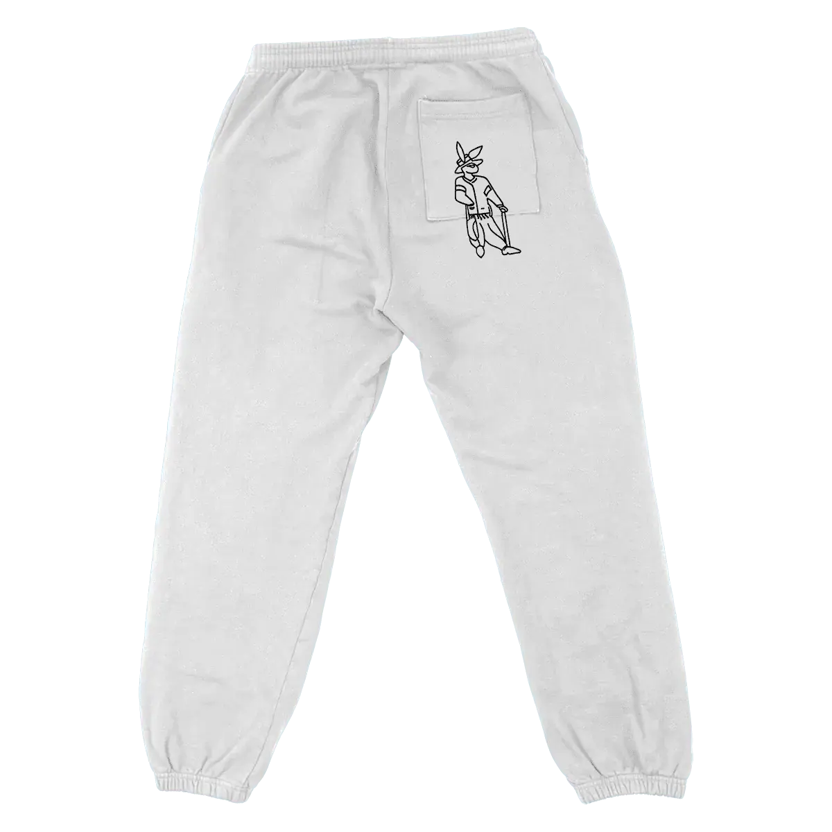 PARADISE NYC BUNNY PIMP SWEATS WHITE PARADISE NYC