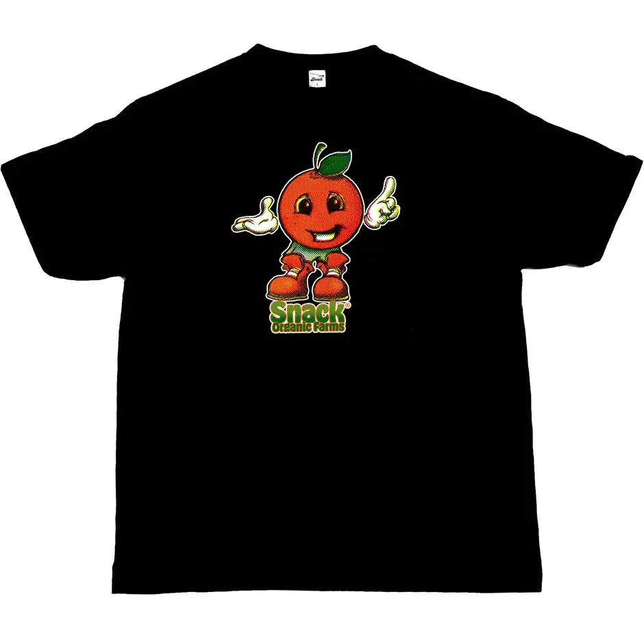 SNACK CITRUS TEE Black SNACK