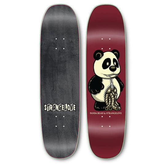 StrangeLove Skateboards Panda deck / Glow in the dark/ 8.625 Deck STRANGELOVE