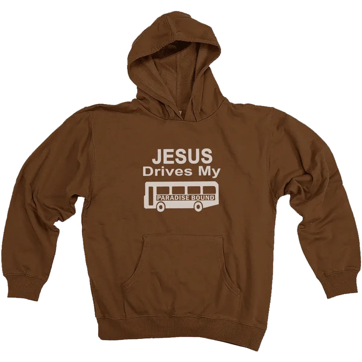 PARADISE NYC JESUS DRIVES (REFLCTIVE) HOOD Brown PARADISE NYC