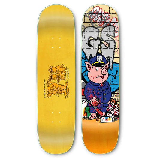 StrangeLove Skateboards Pig / Baton / 8.5 Deck STRANGELOVE