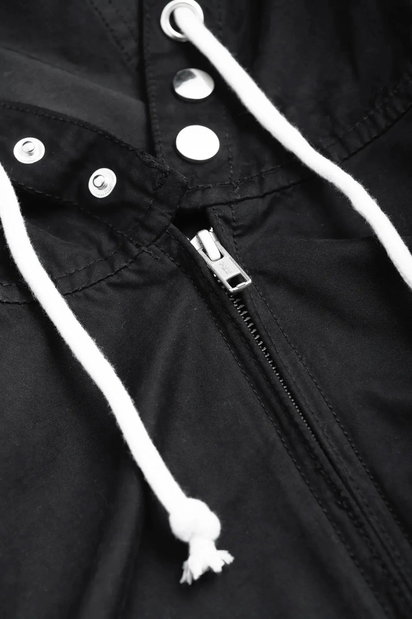Yardsale Sunscript Hooded Jacket (Washed Black) YARDSALE