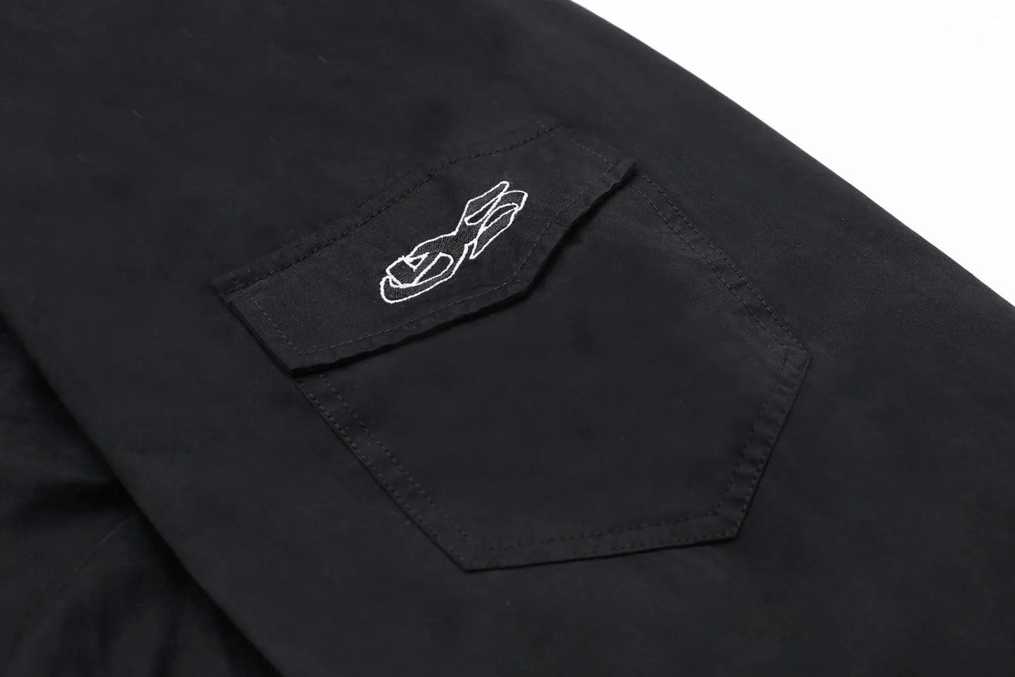 Yardsale Sunscript Hooded Jacket (Washed Black) YARDSALE