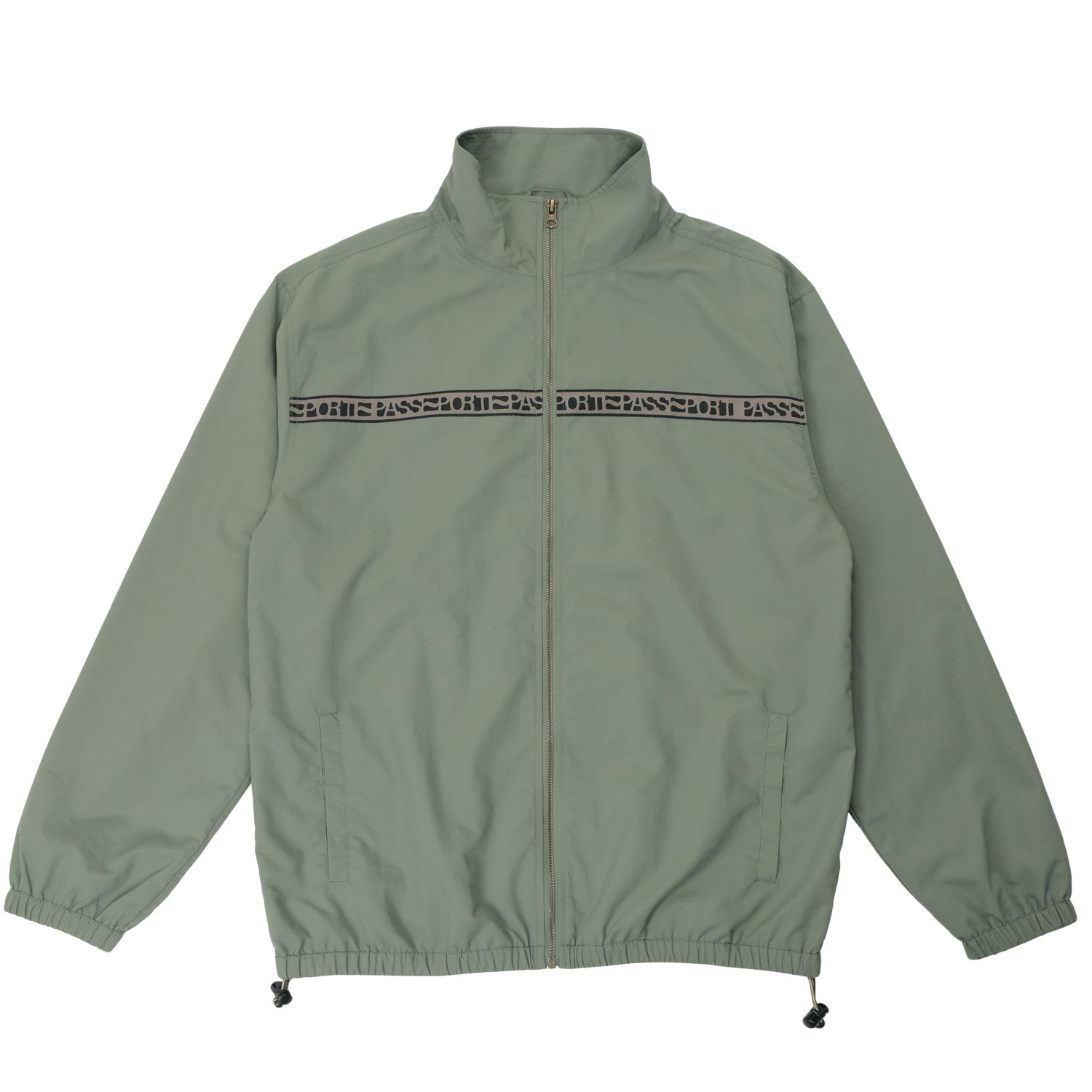 Pass~Port Rough Neg RPET Track Jacket Sage Pass~Port