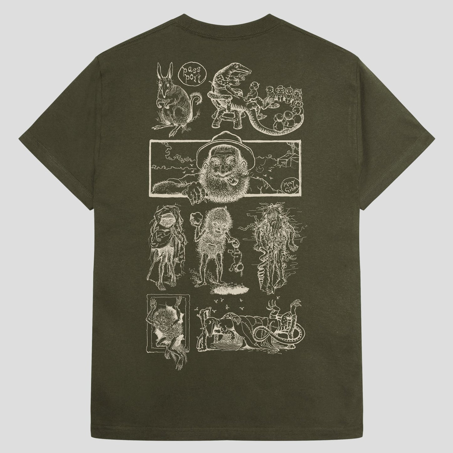 Pass~Port x Maygibbs Bush Greeting Tee Pass~Port