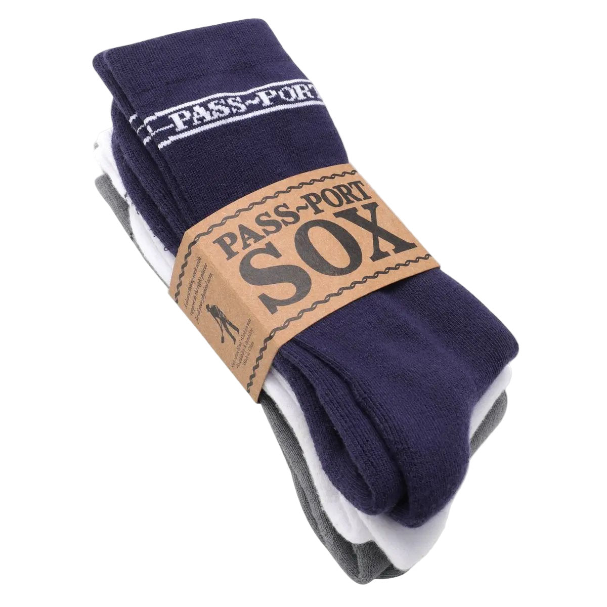 Pass~port  Hi Sox 3 Pack R46