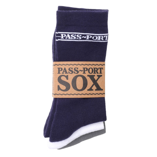 Pass~port  Hi Sox 3 Pack R46
