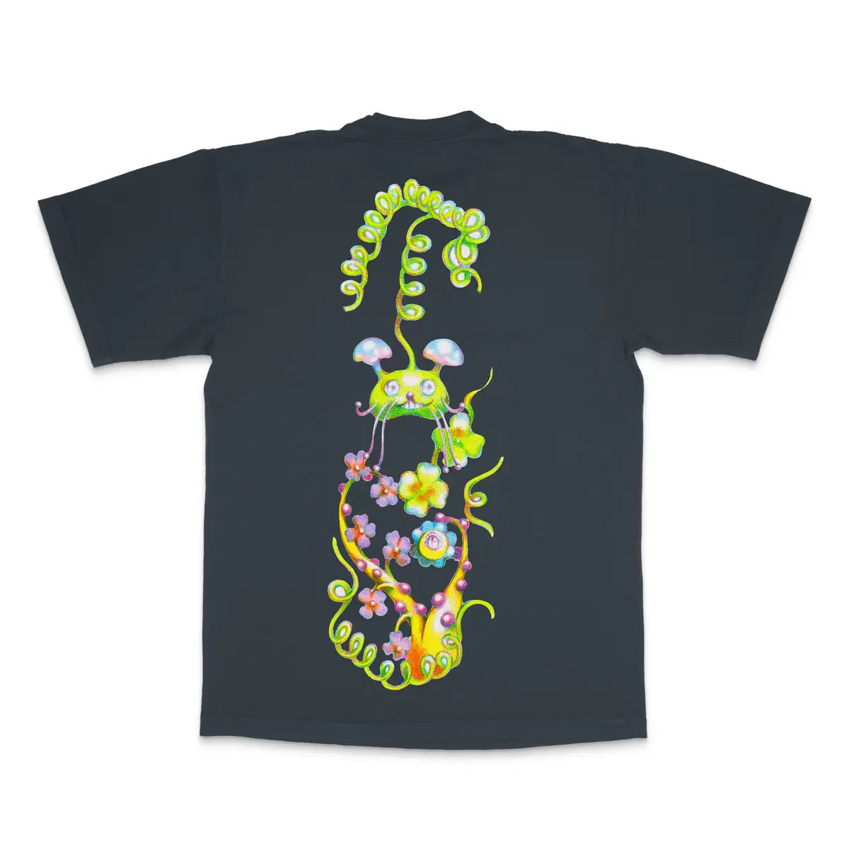 April Yuto by Ema Gaspar Tee - Vintage Black APRIL skateboard